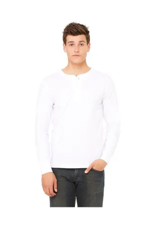 Bella Canvas 3150: Men's Long Sleeve Henley
