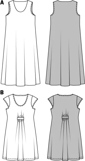 Burda Pattern 7100 Misses' Dress (34-50)