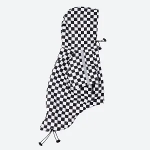 Checkered Flag Dog Raincoat