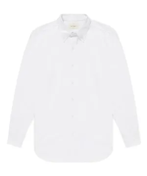 Cotton Button Down Shirt - White
