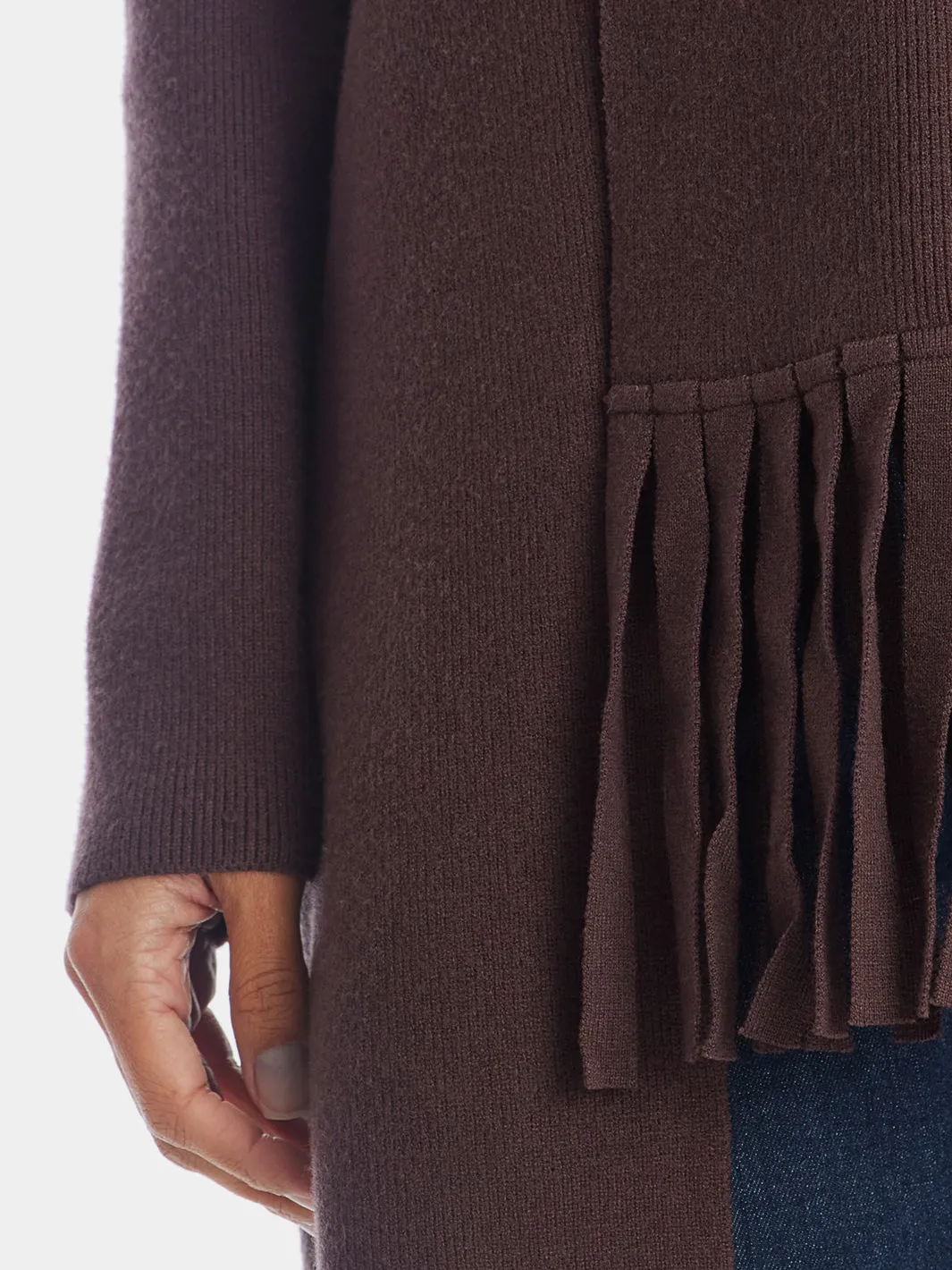 Fringe Open Cardigan