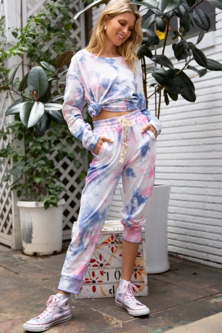 Galaxy Tie Dye Sweatshirt