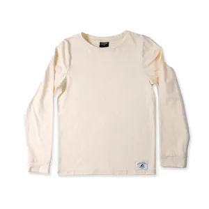 GIRLS LS CLASSICS TEE - Cream