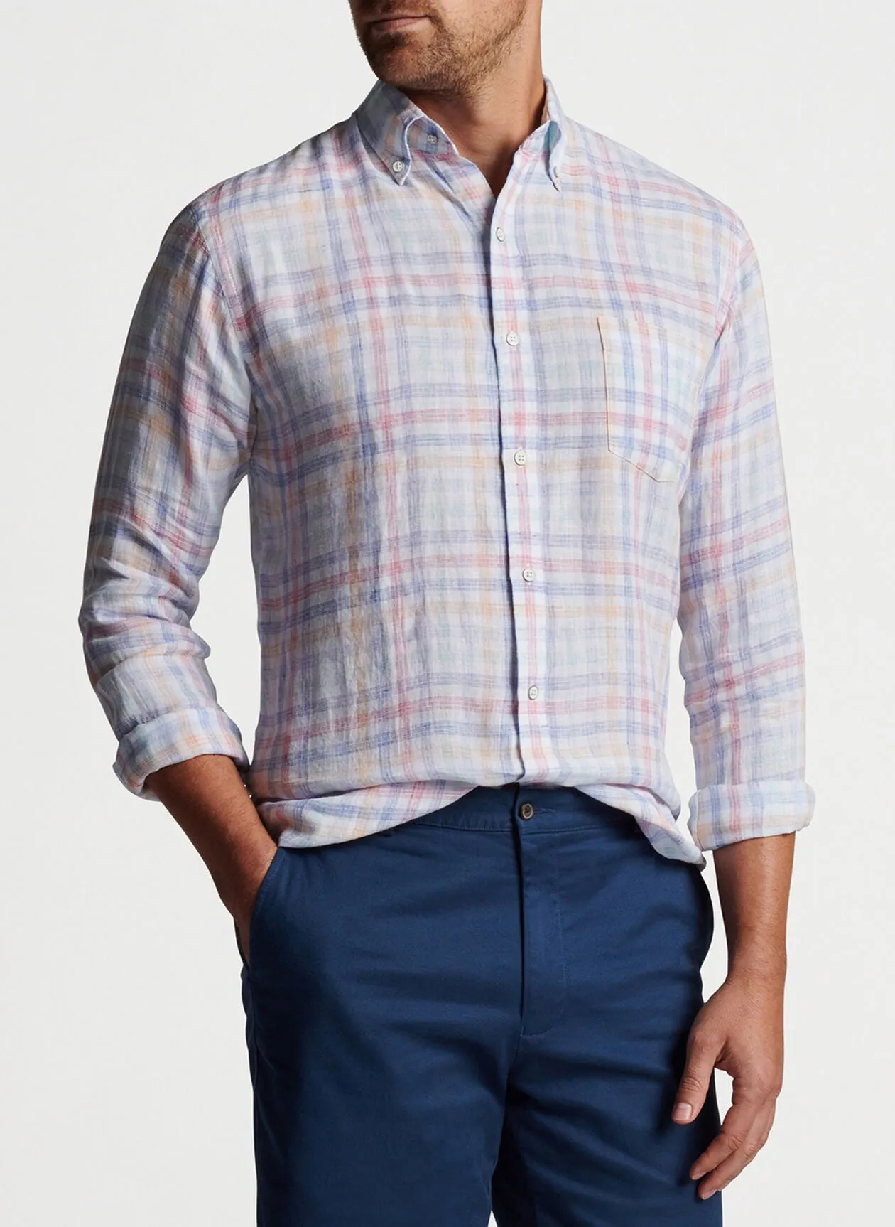 Hammock Linen Sport Shirt- Multi