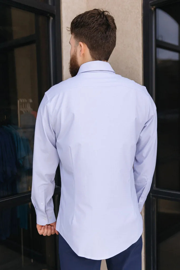 Mizzen & Main Leeward Dress Shirt, Lilac Straton Check