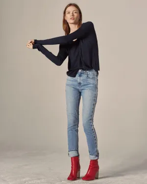 Rag & Bone - High Rise Skinny in Liho With Tape