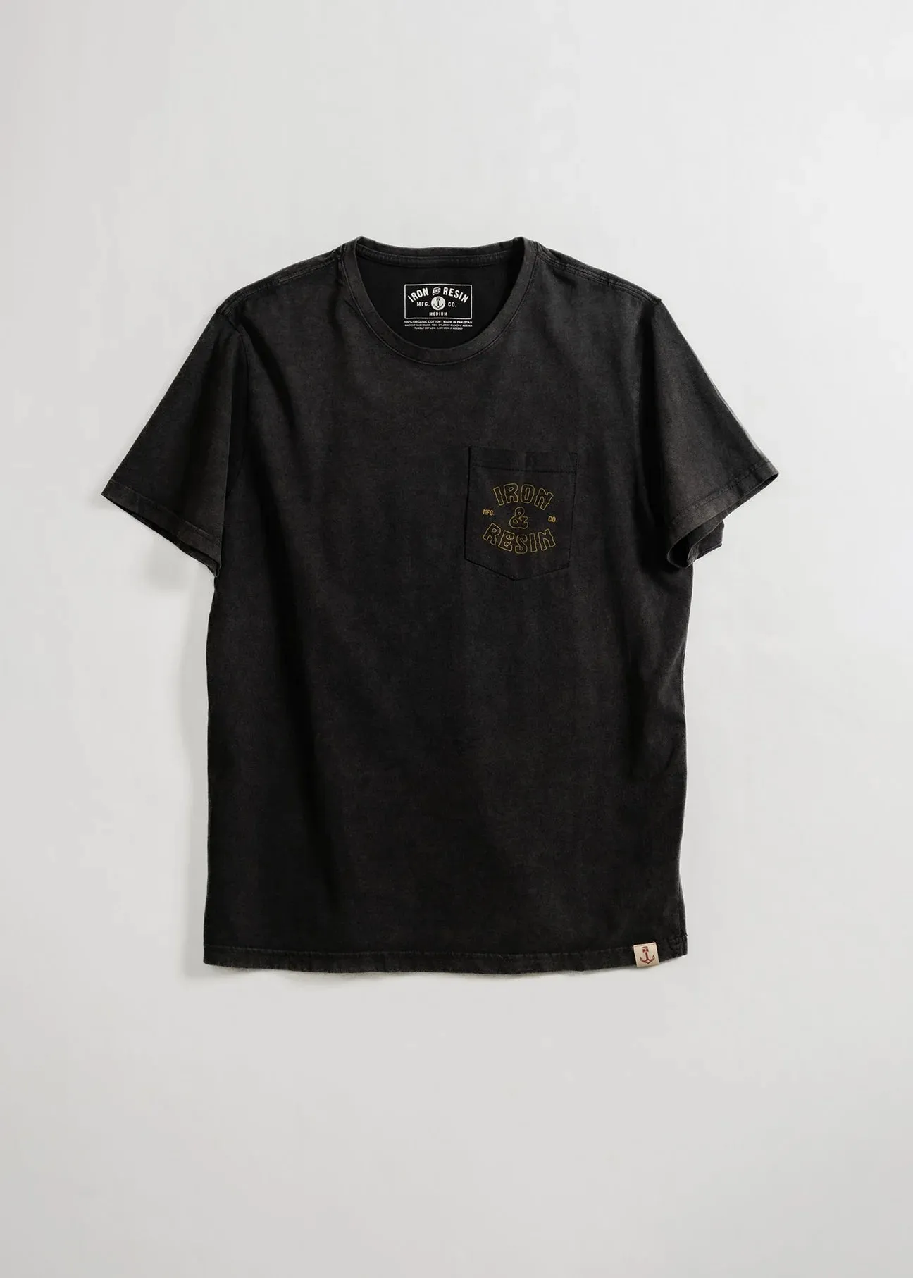 Take It Easy Pocket Tee - Black