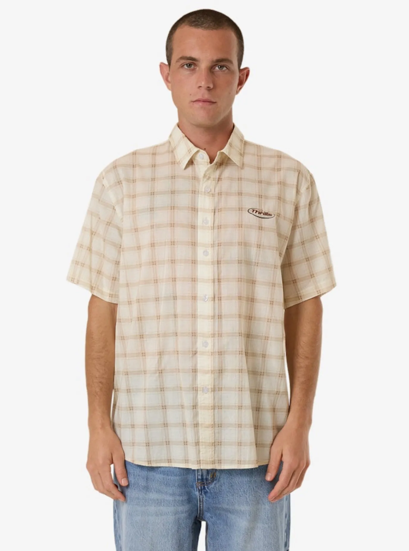 Thrills Pharm S/S Shirt Desert