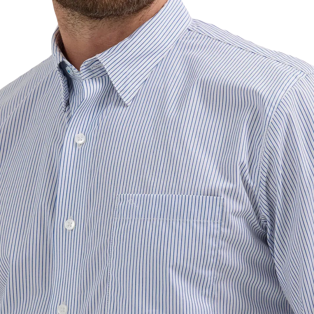 Wrangler Men's Cody Johnson Blue Stripe