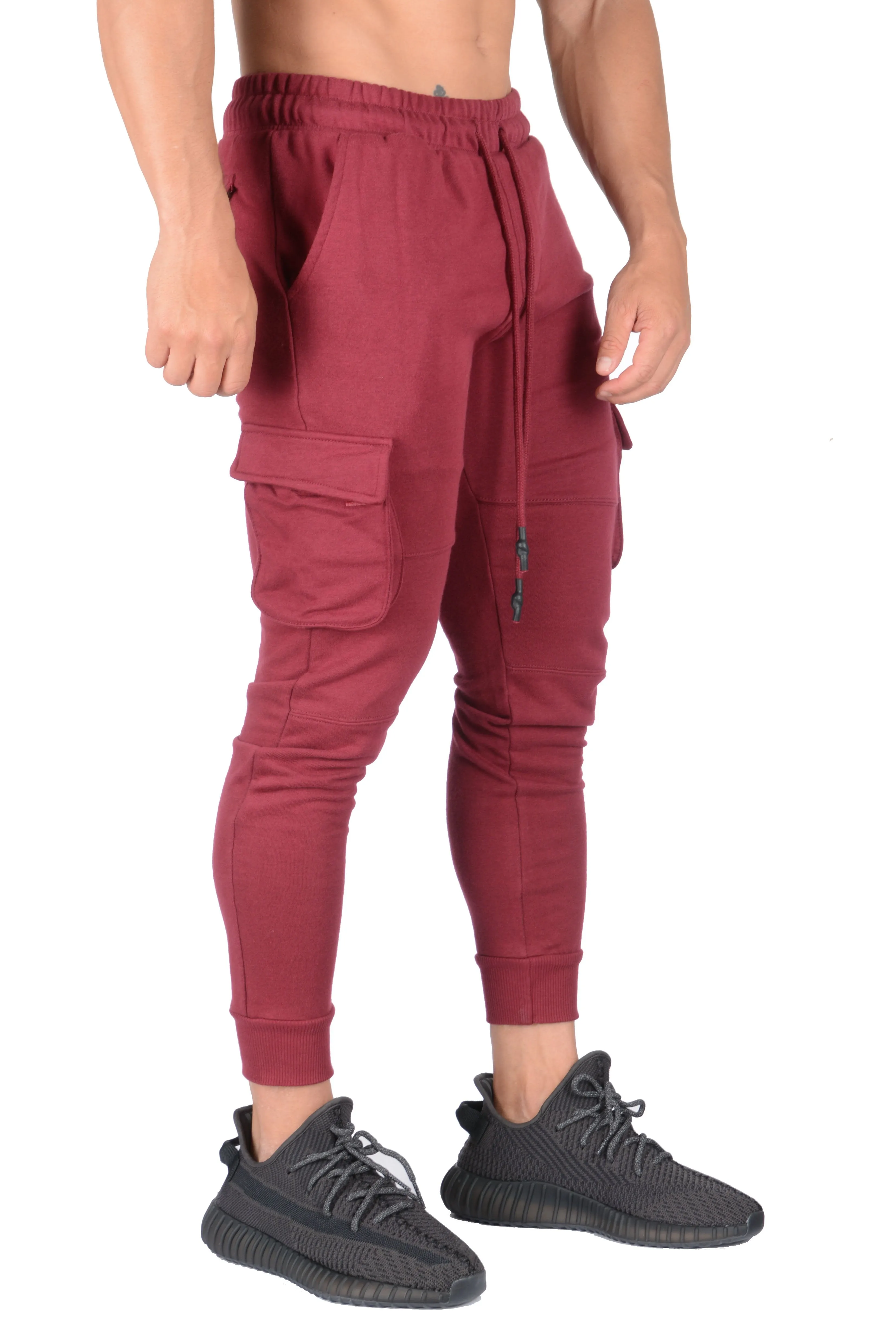 YoungLA Fitted Cargo Joggers w/ 6 Pockets 203