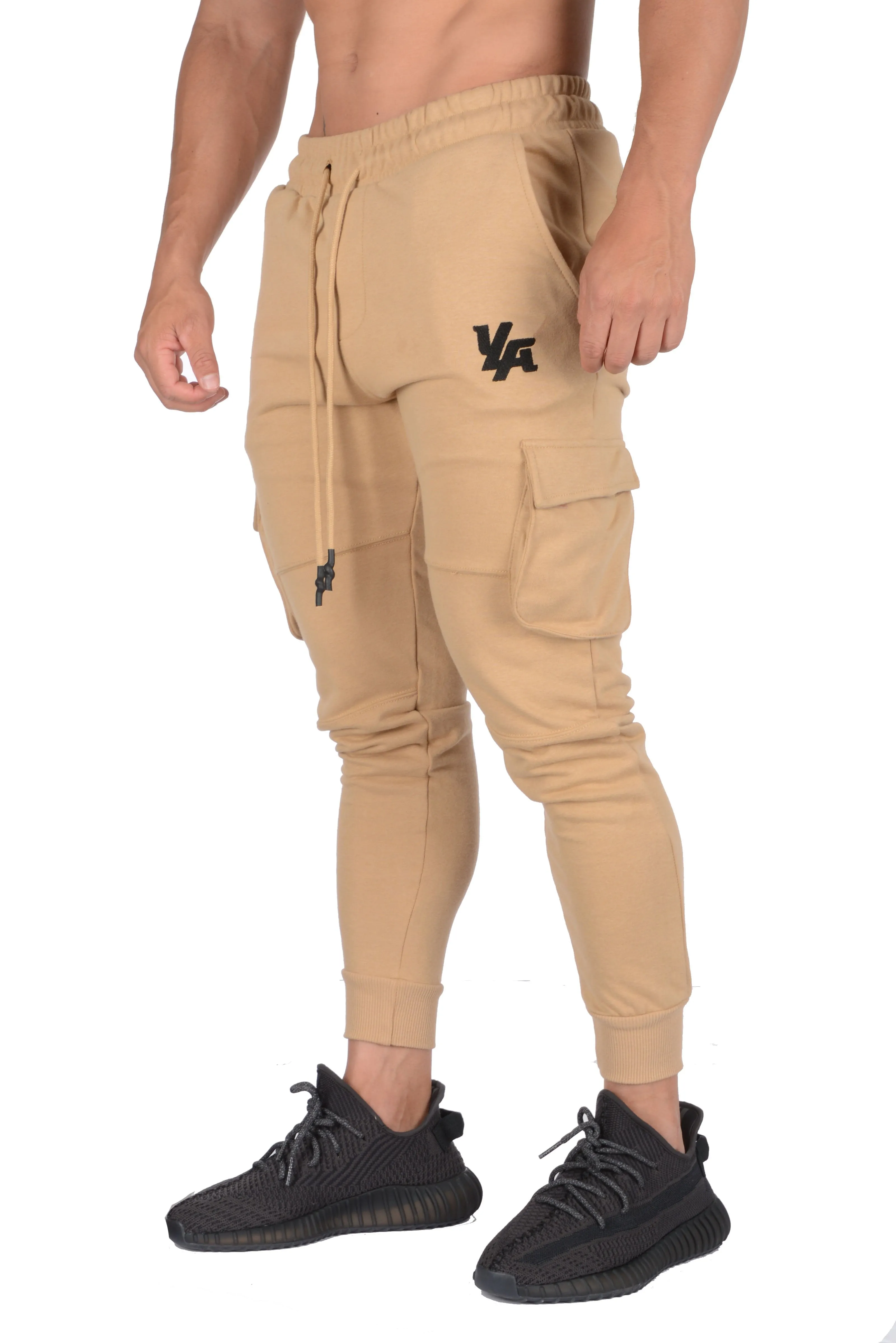 YoungLA Fitted Cargo Joggers w/ 6 Pockets 203