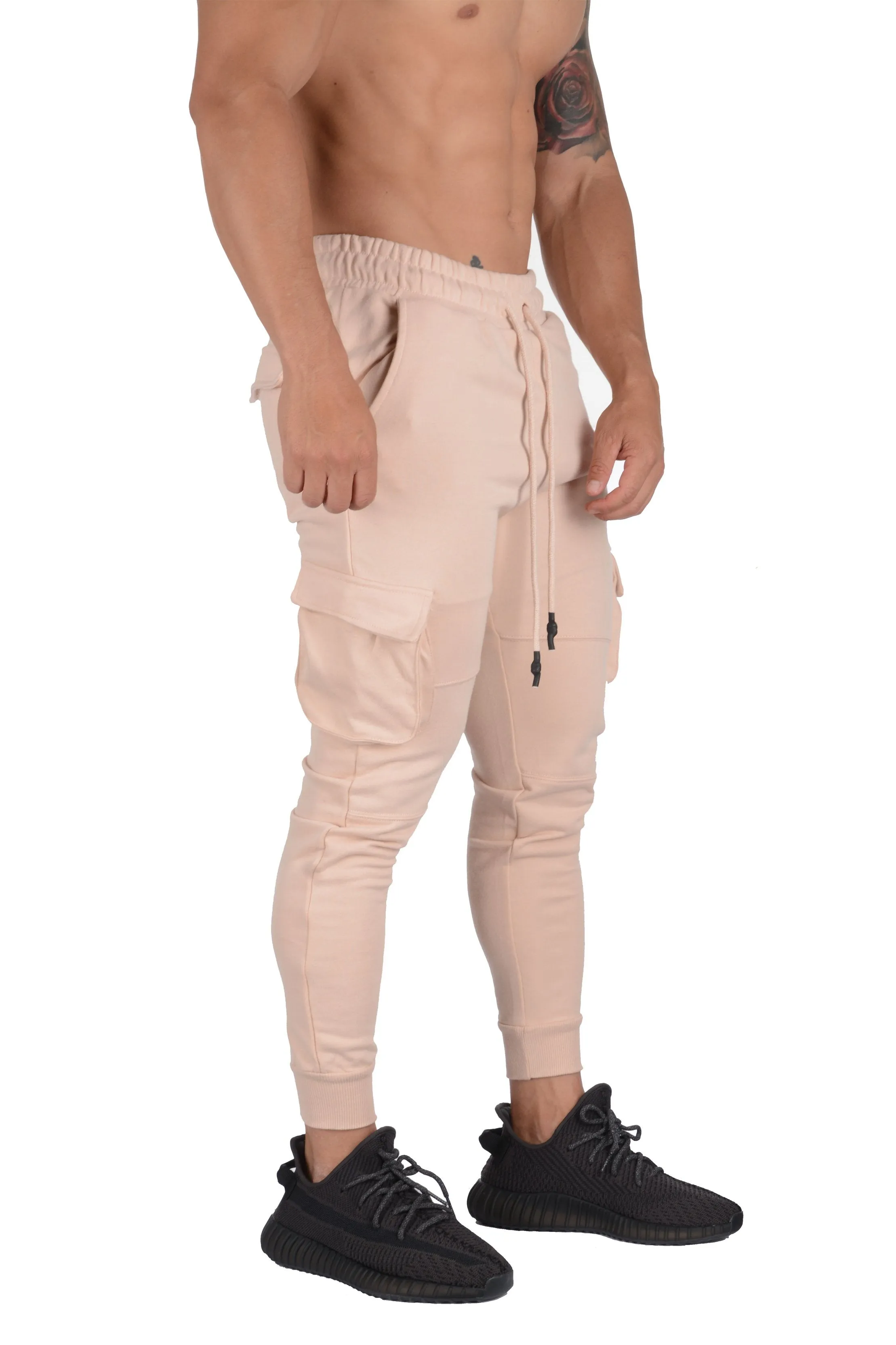 YoungLA Fitted Cargo Joggers w/ 6 Pockets 203