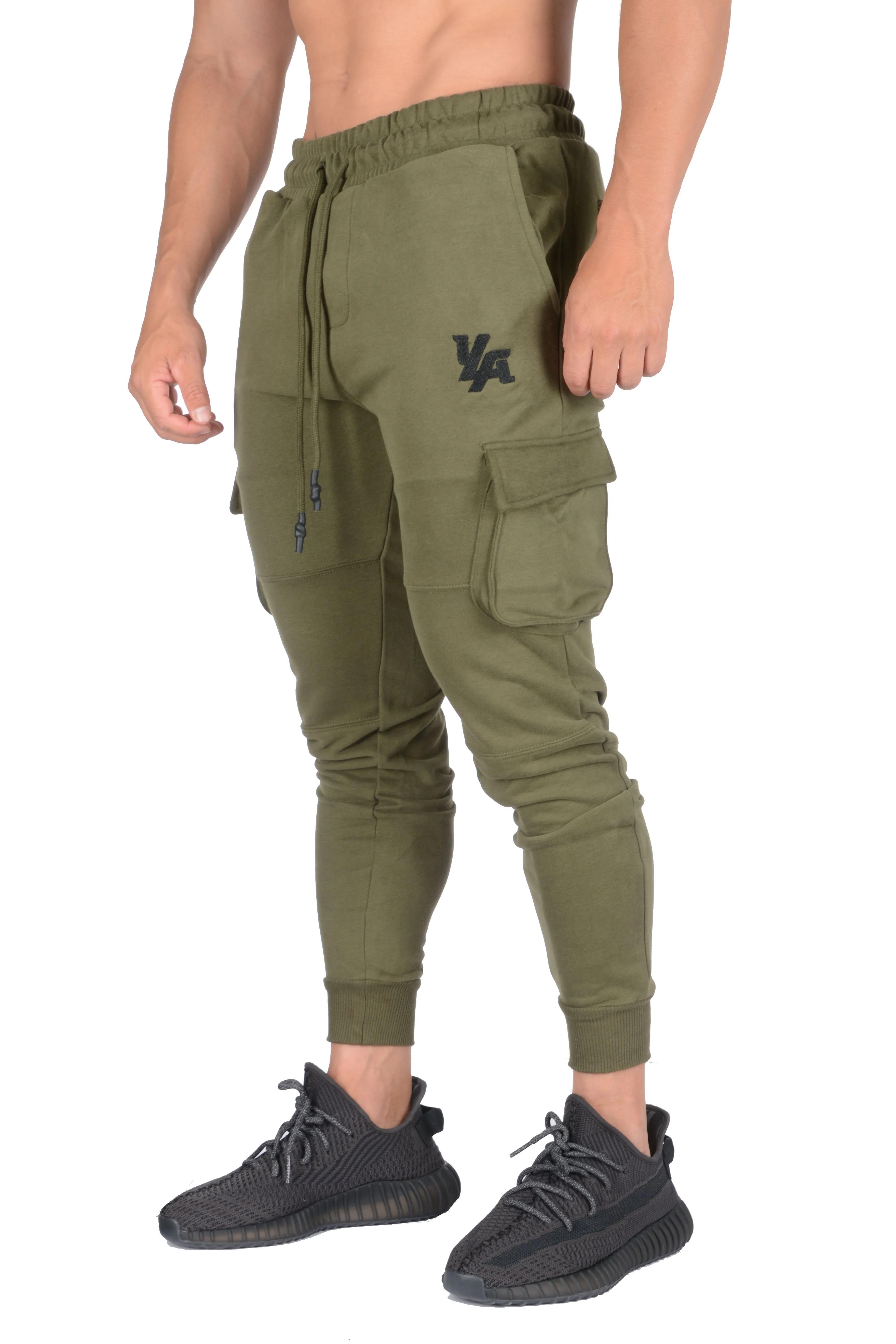 YoungLA Fitted Cargo Joggers w/ 6 Pockets 203
