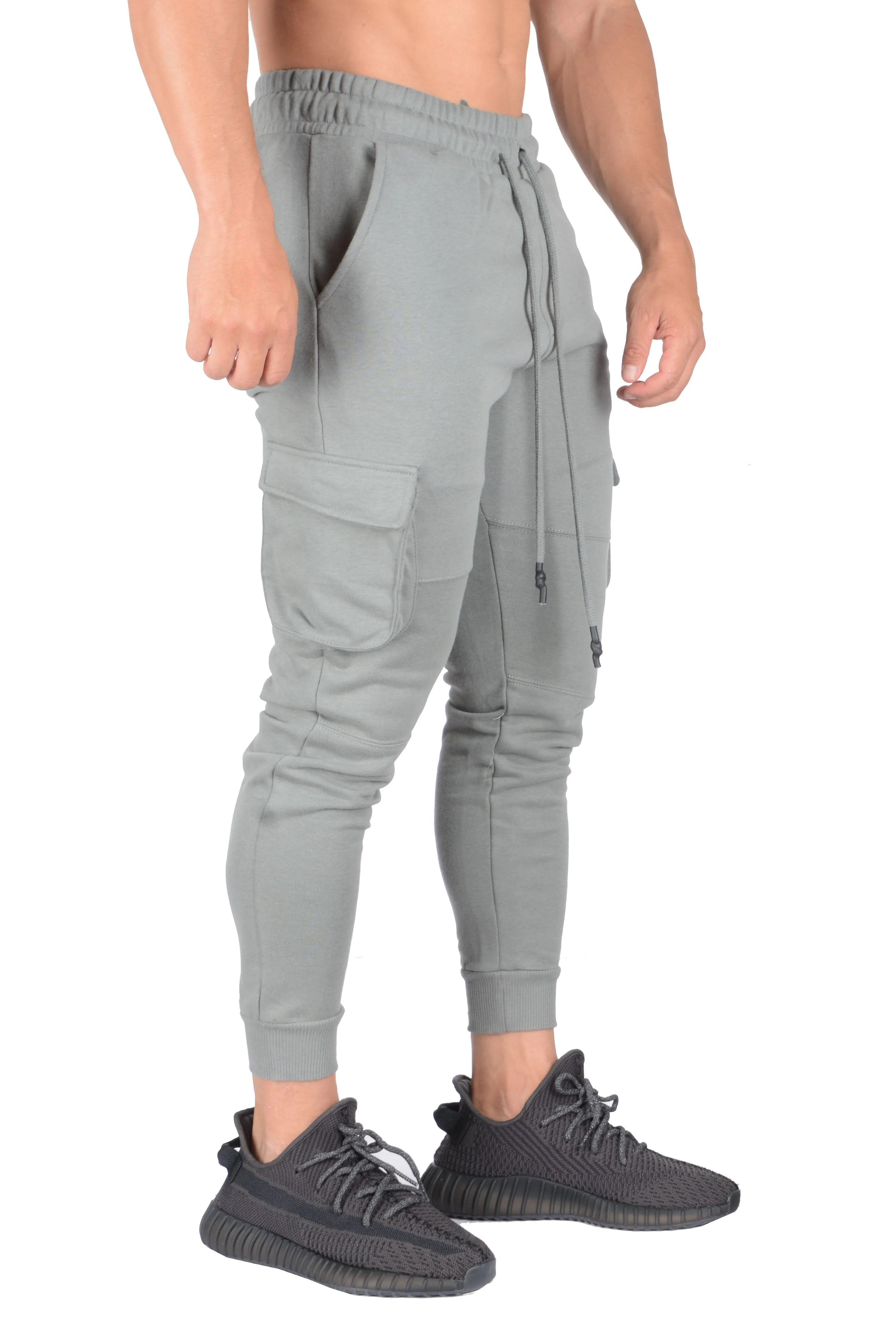 YoungLA Fitted Cargo Joggers w/ 6 Pockets 203