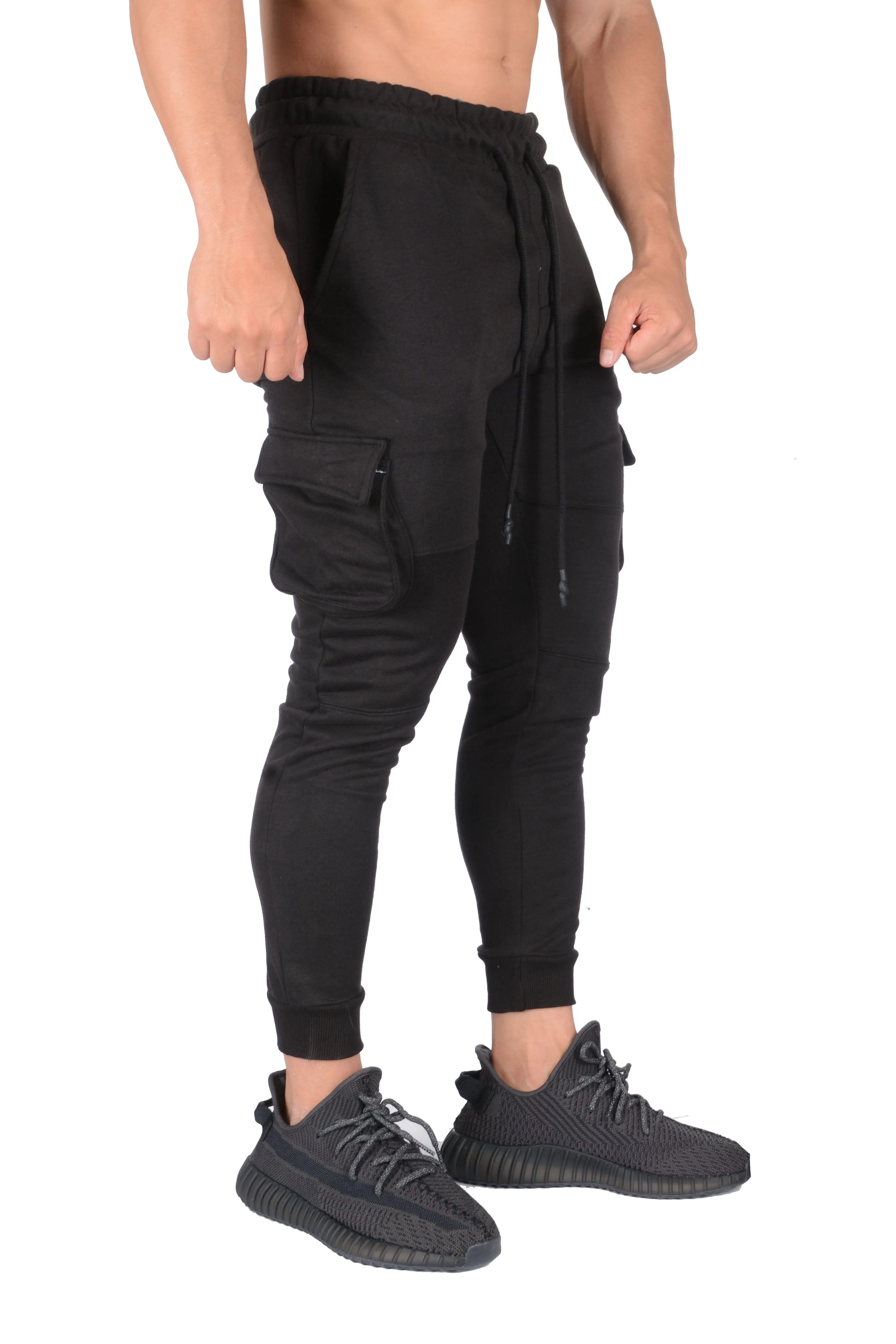 YoungLA Fitted Cargo Joggers w/ 6 Pockets 203