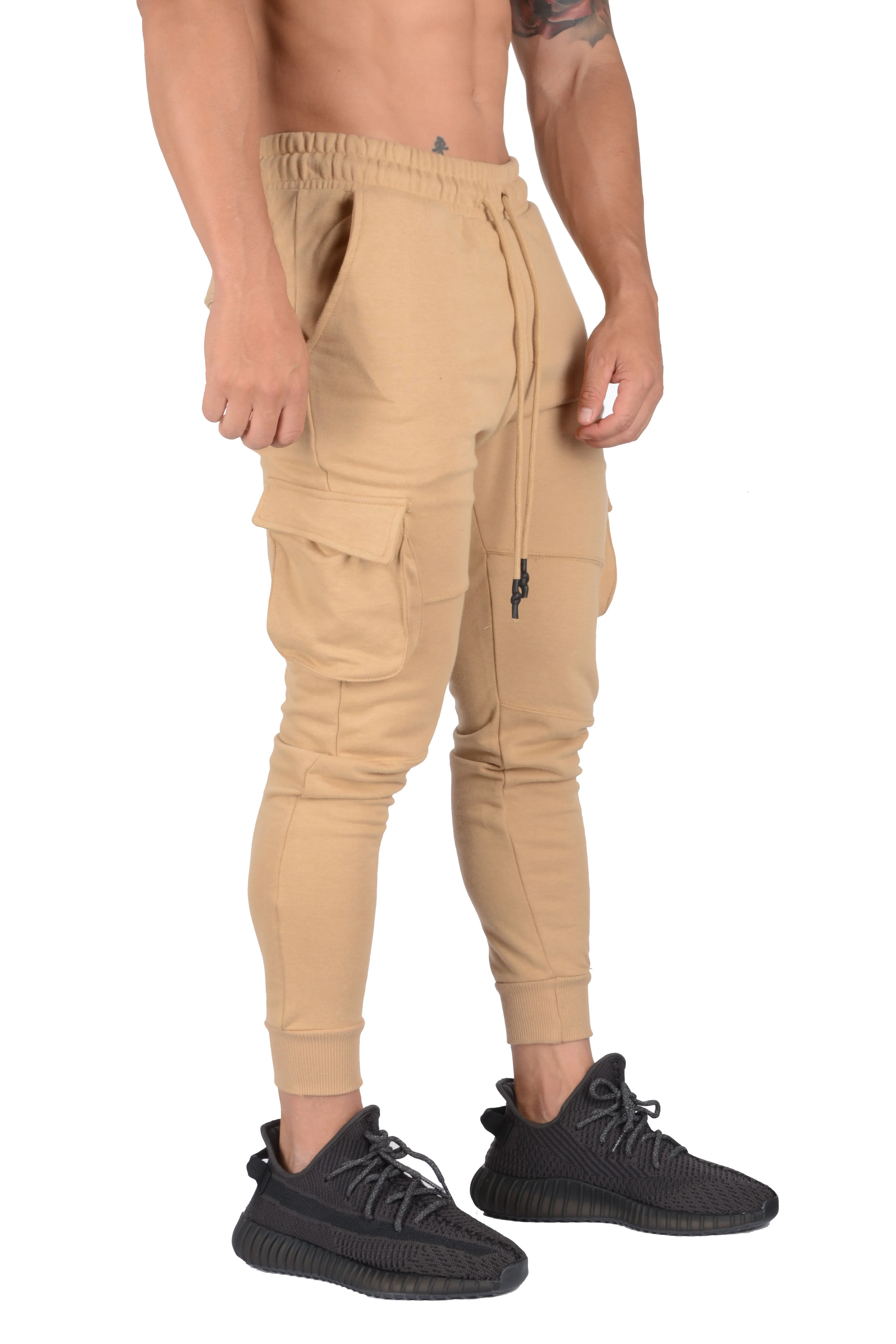 YoungLA Fitted Cargo Joggers w/ 6 Pockets 203