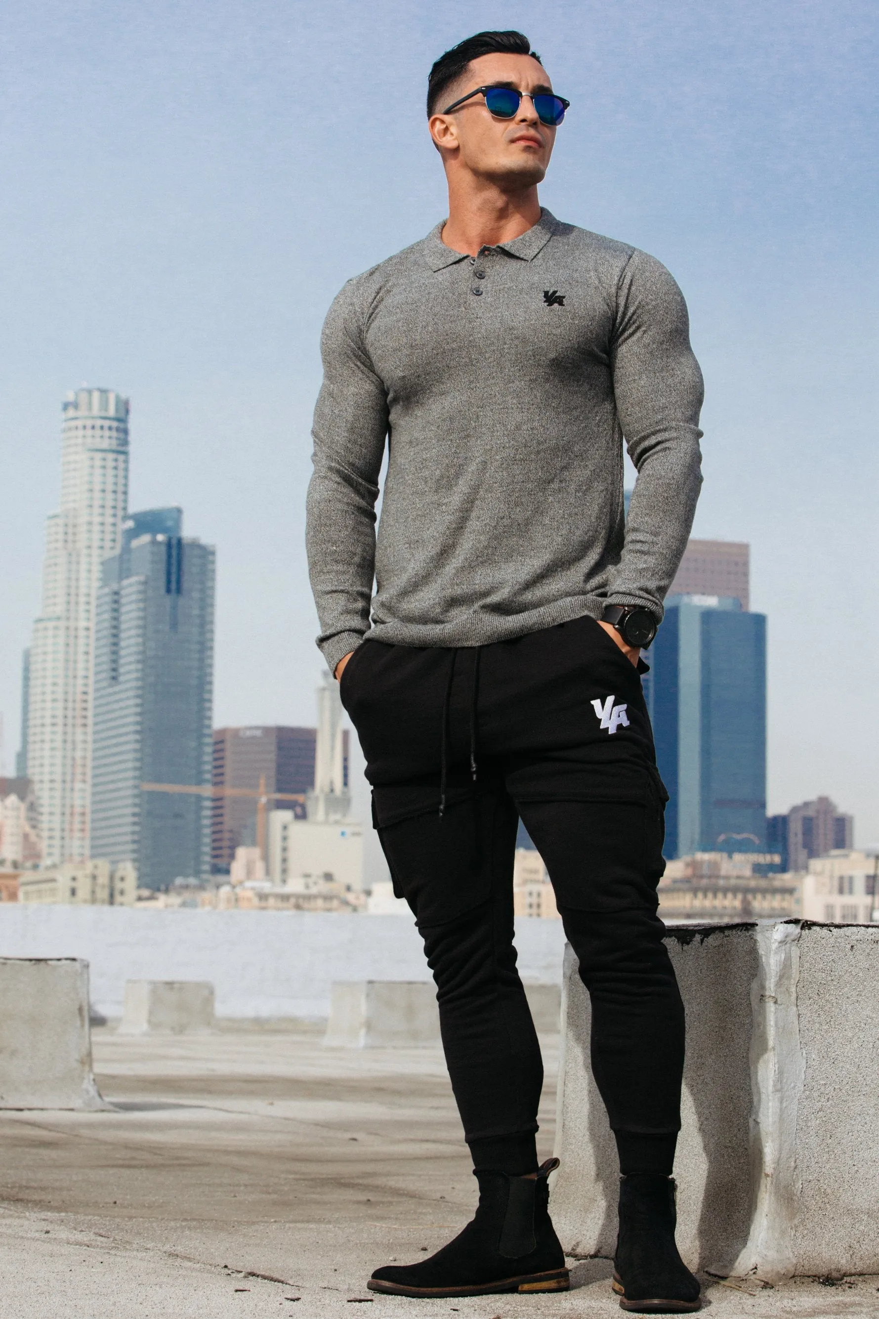 YoungLA Fitted Cargo Joggers w/ 6 Pockets 203
